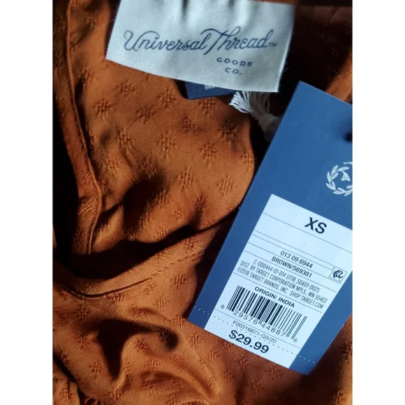 Universal Thread Cottagecore Dress Women's XS NWT - Picture 5 of 5